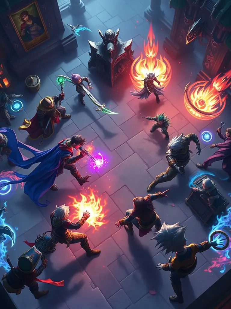 An action-packed image of a Dota 2 match, showcasing intense gameplay and betting options, emphasizing the strategic depth and betting opportunities available on GGBBBET.